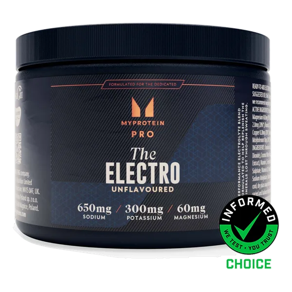 THE Electro Electrolyte Powder – Unflavoured