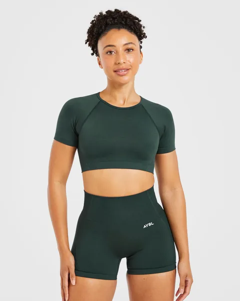 Balance V3 Seamless Crop Top –