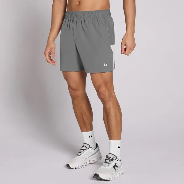 MP Heren Active Training 5 Pocket Short Staalgrijs L