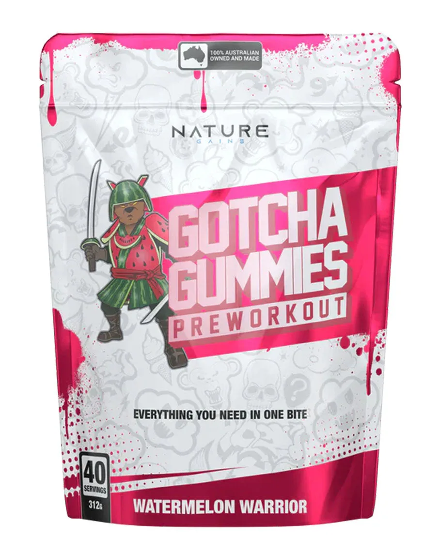 Gotcha Pre-Workout Gummies