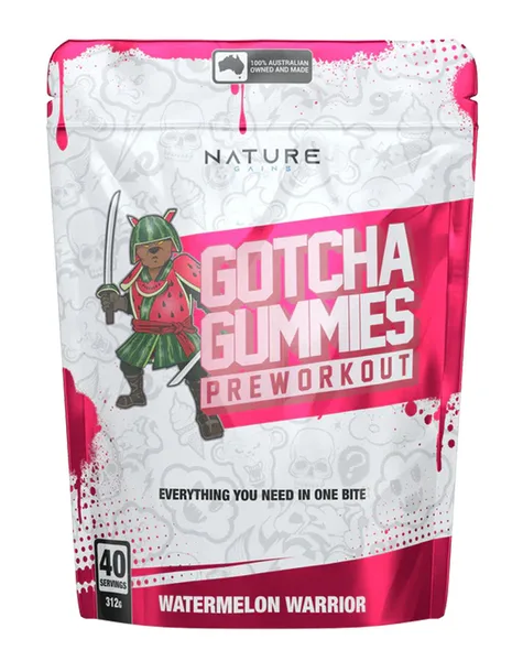 Gotcha Pre-Workout Gummies