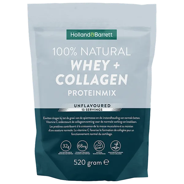 Holland & Barrett 100% Natural Whey Protein Collagen