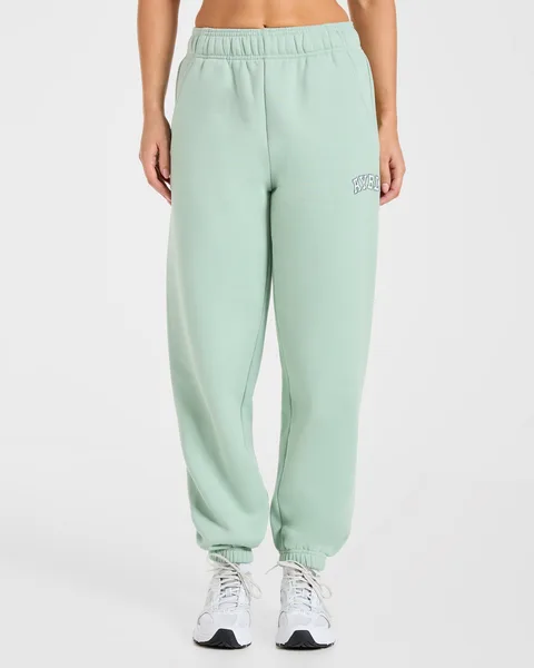 Varsity 2.0 Oversized Joggers Sage