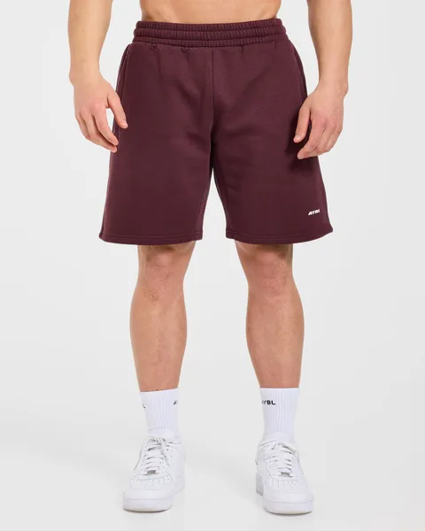 Restore Oversized Shorts – Dusty Plum