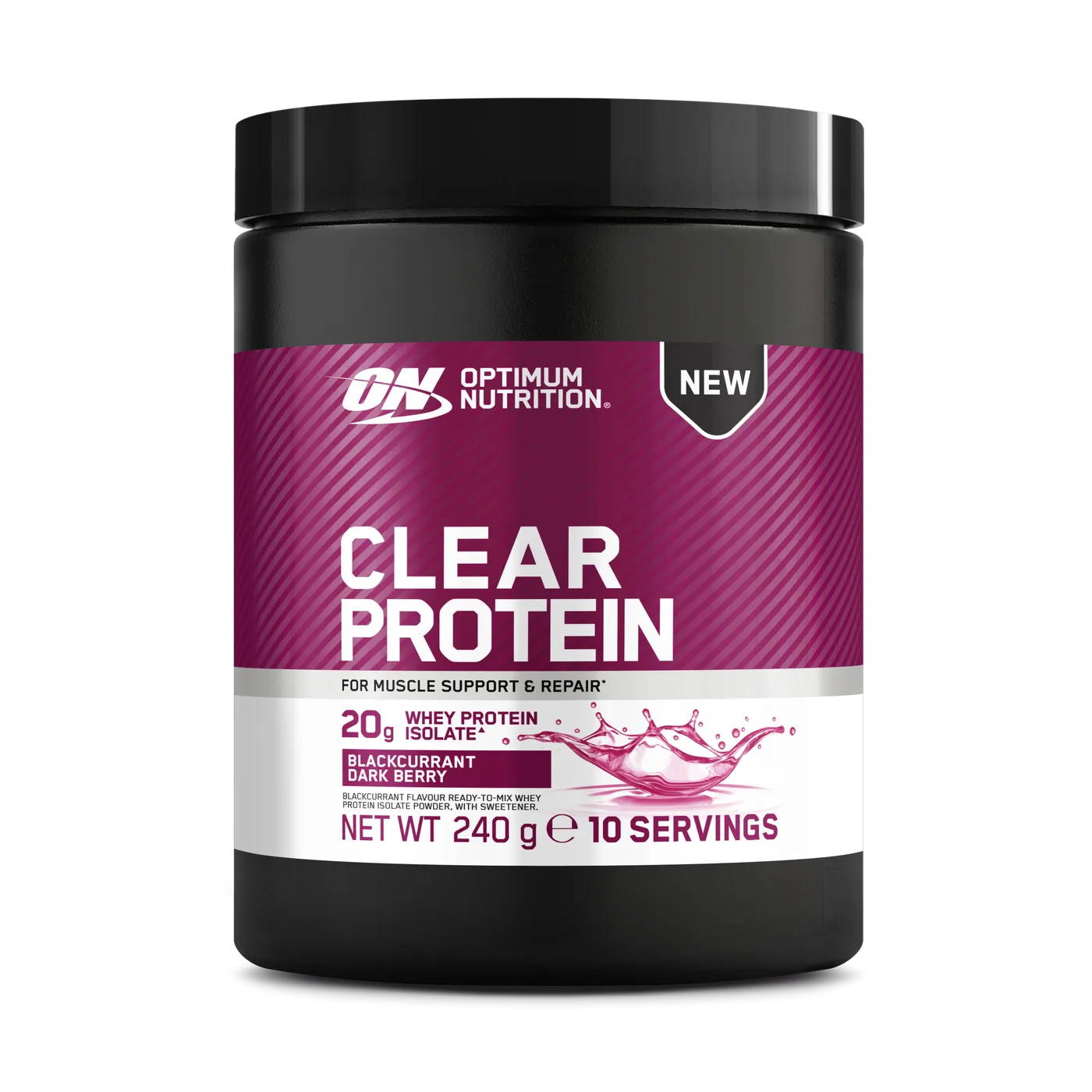 Clear Protein Powder Blackcurrant