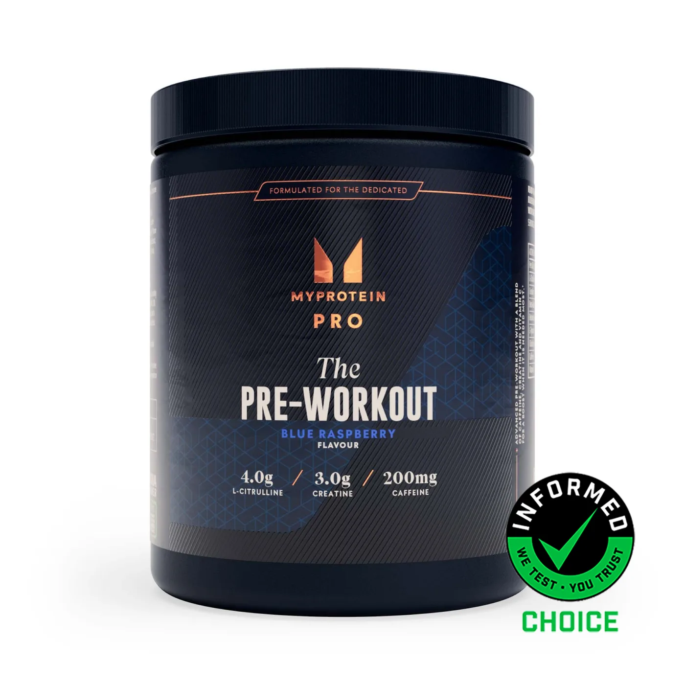 THE Pre-Workout Blue