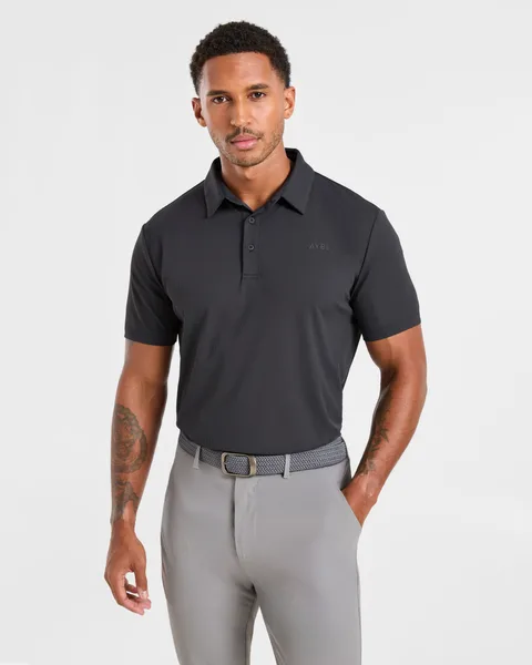 Precision Polo Charcoal