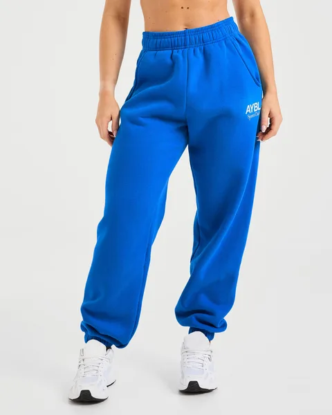 AYBL Sports Club Oversized Joggers Cobalt