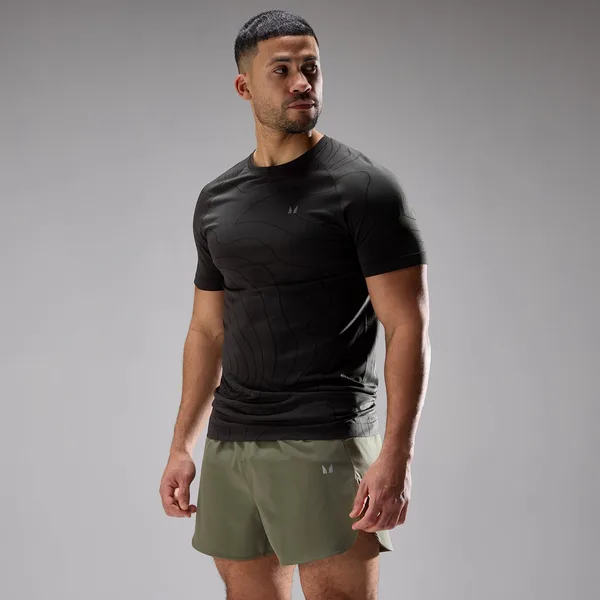 MP Heren Velocity Ultra Seamless T-Shirt Gewassen L