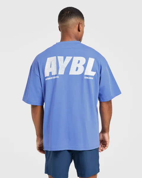 Sportswear Essentials Oversized T Shirt – Indigo