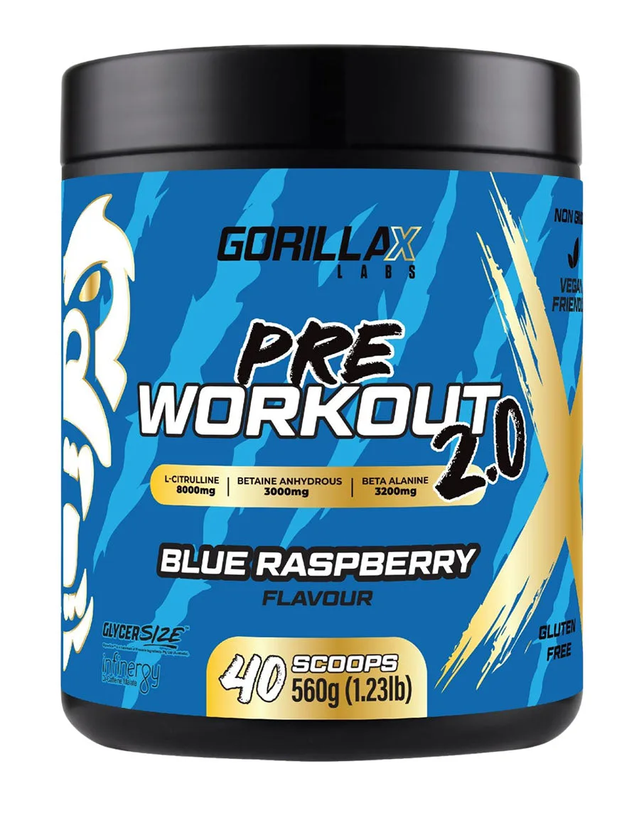 Pre Workout 2.0 Blue