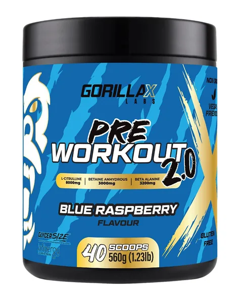 Pre Workout 2.0 Blue