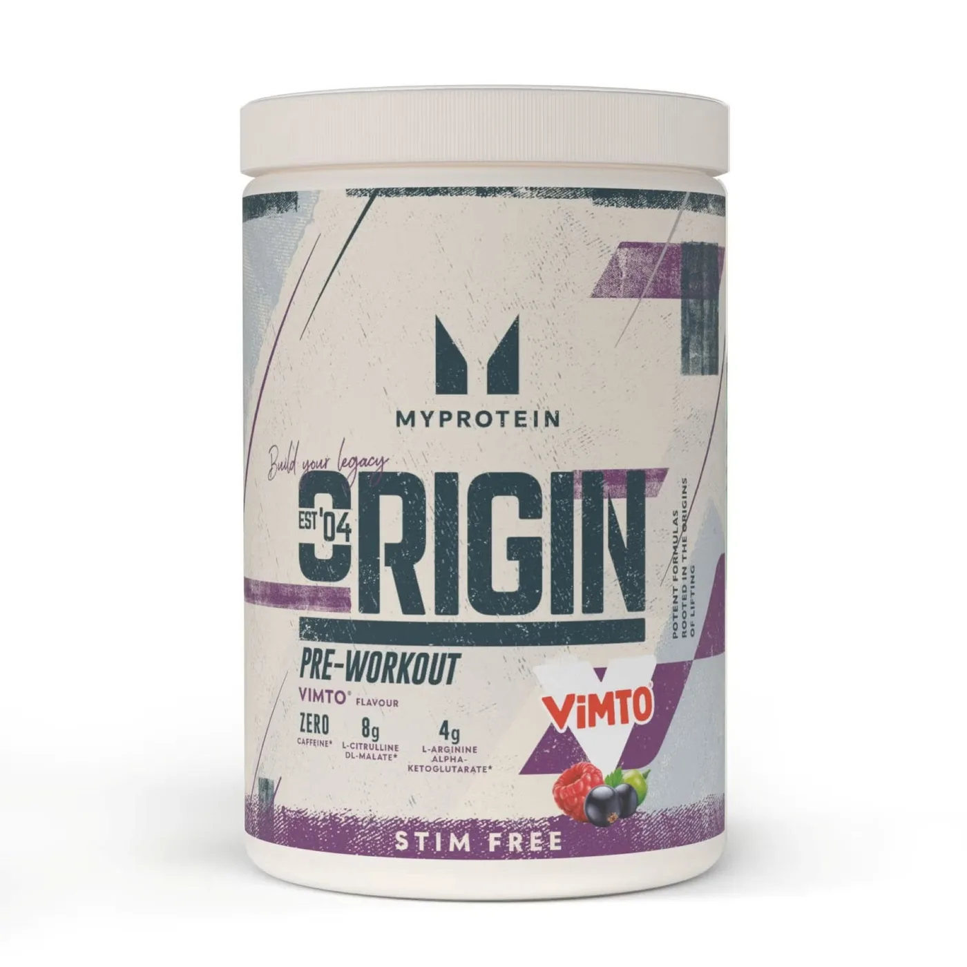Origin Pump Pre-Workout Vimto
