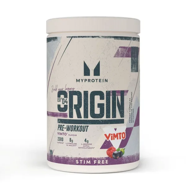 Origin Pump Pre-Workout Vimto