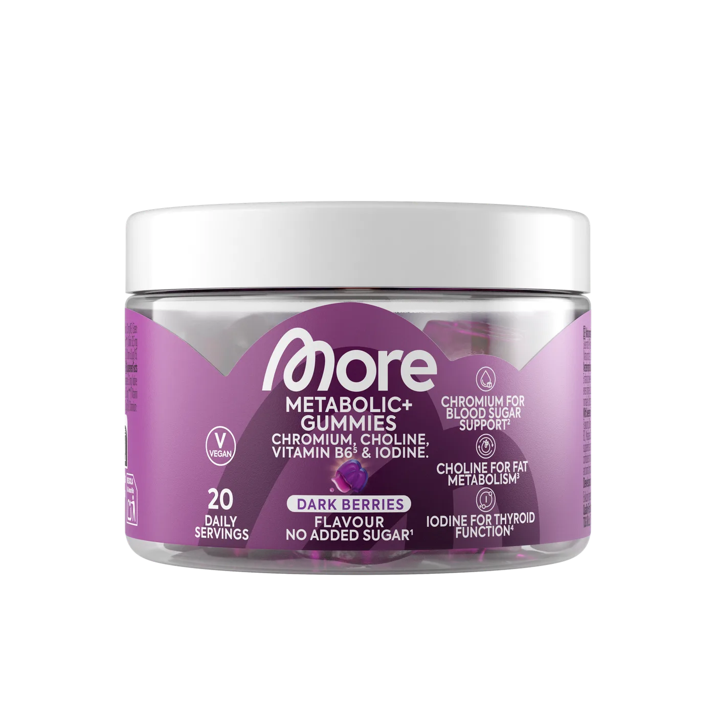 More Metabolic Gummies Dark Berries