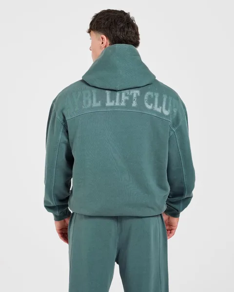 Lift Club Distressed Hoodie –