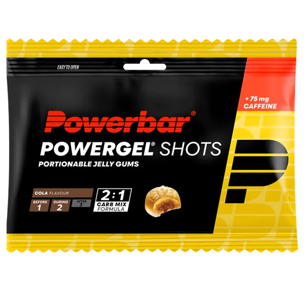PowerGel® Shots Gummies Cafeïne