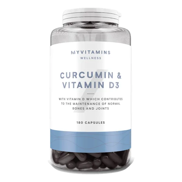 Curcumin & Vitamin D3 Capsules