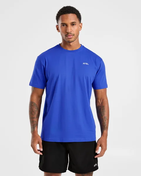 Essential T Shirt Cobalt