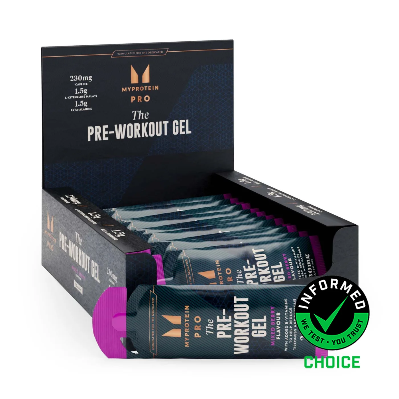 THE Pre Workout Gel – 12 x