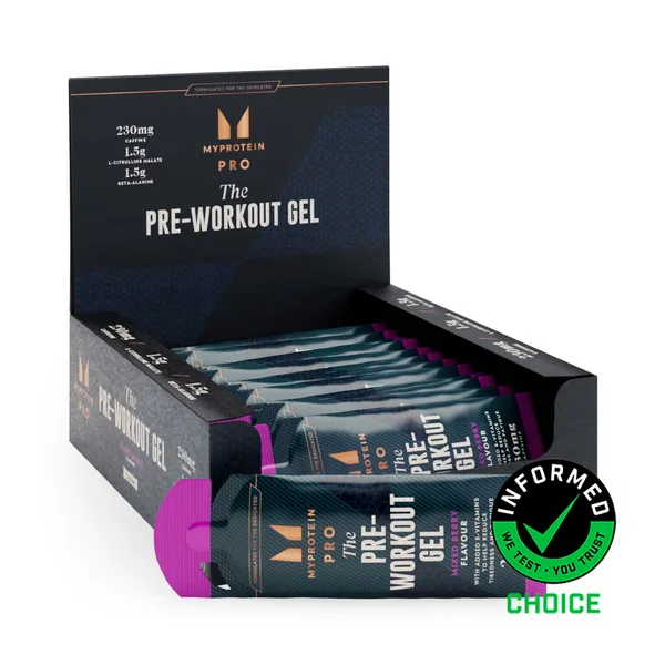 THE Pre Workout Gel – 12 x