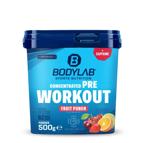 Concentrated Pre Workout Fruit Punch