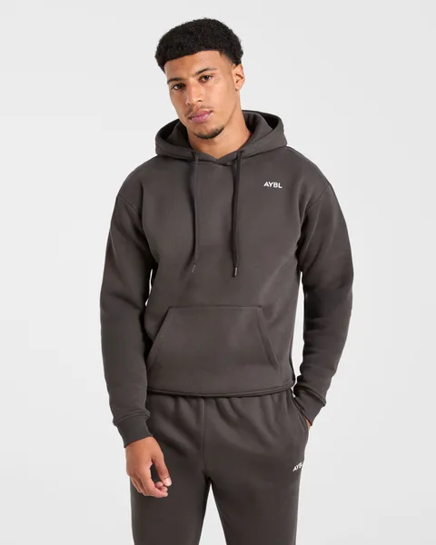 Essential Hoodie Charcoal