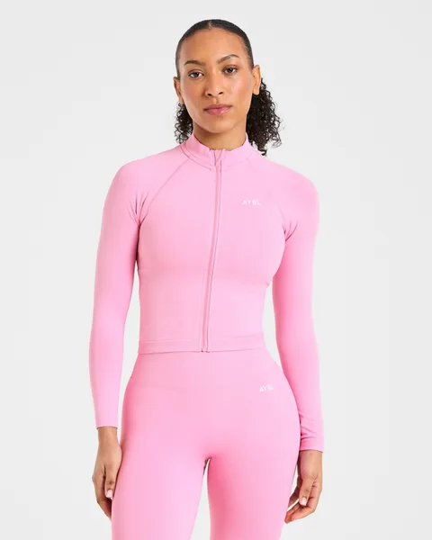 Enhance Seamless Jacket Sugar