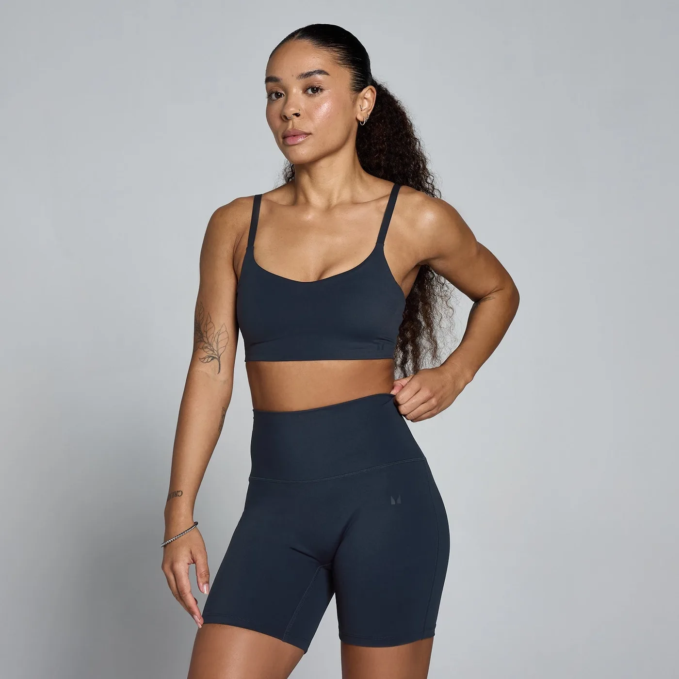 MP Damen Tempo Sport-BH Dunkelblau S