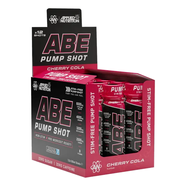 ABE Pump Pre-Workout Shots Stim Free