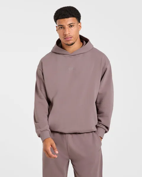 Craft Oversized Hoodie Muted Plum