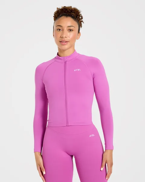 Enhance Seamless Jacket Summer Violet