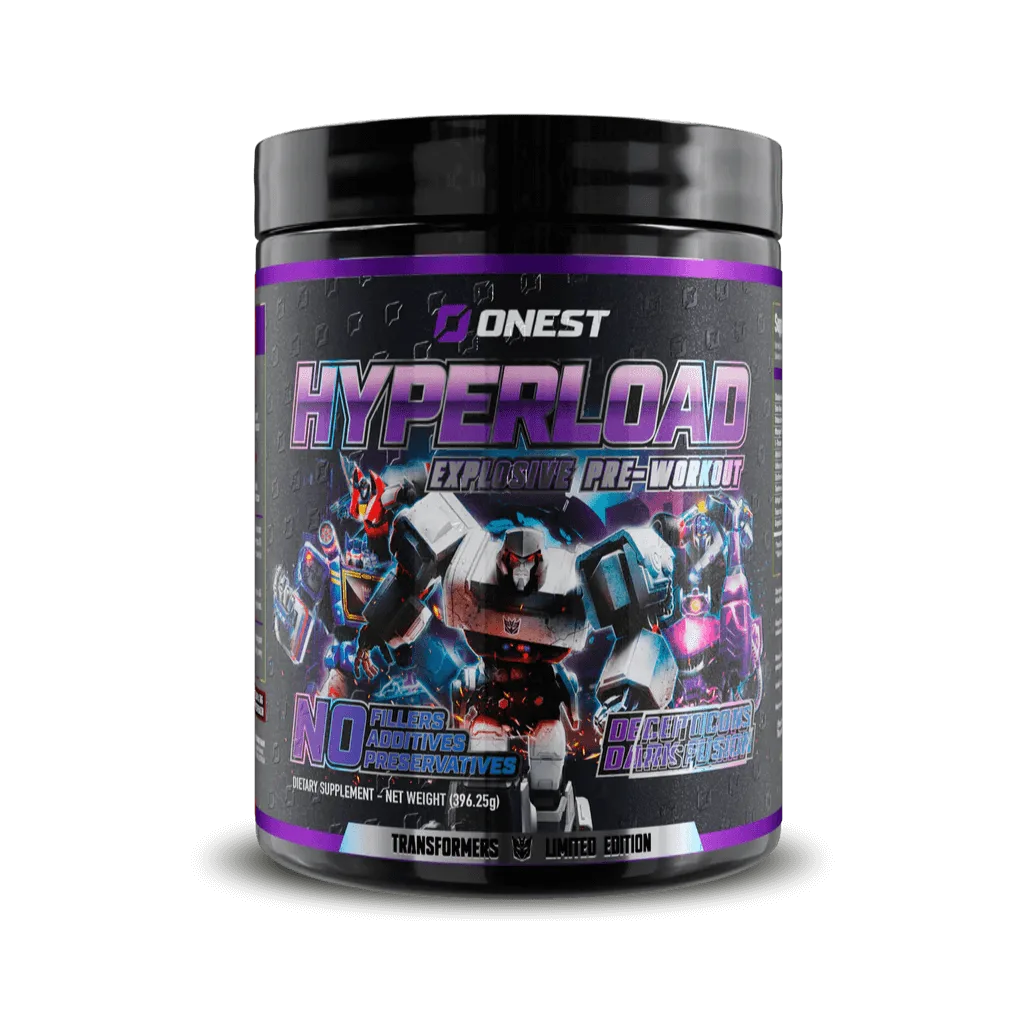 Hyperload Pre-workout Powder – Decepticons Dark Fusion LE