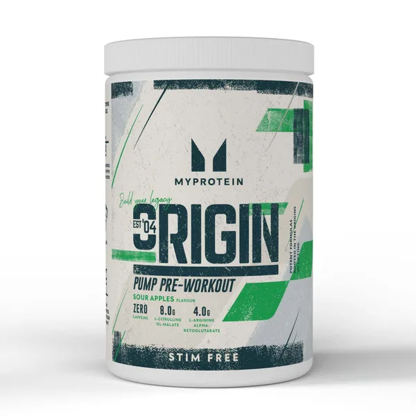 Origin Pump Pre-Workout Sour Apples