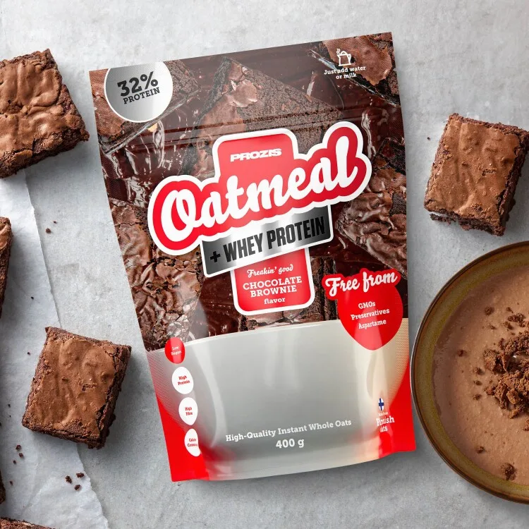 Oatmeal + Whey Chocoladestukjes