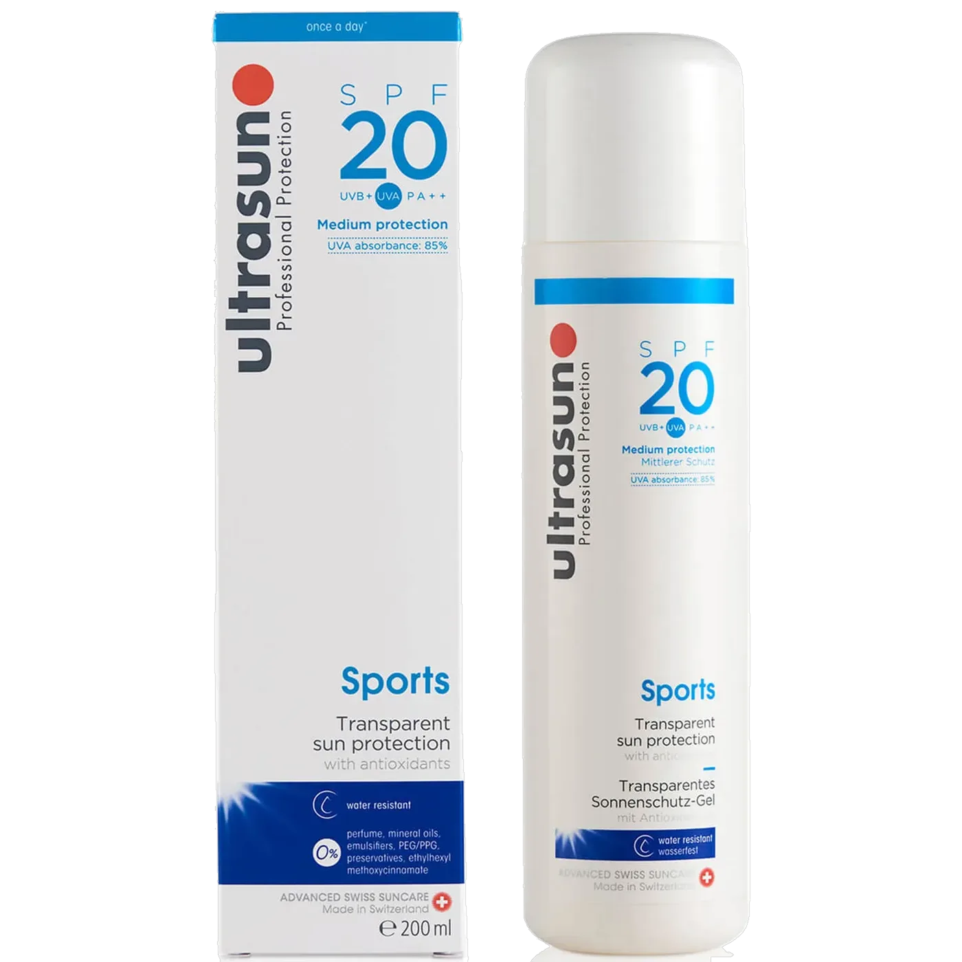 SPF 20 Sports Gel