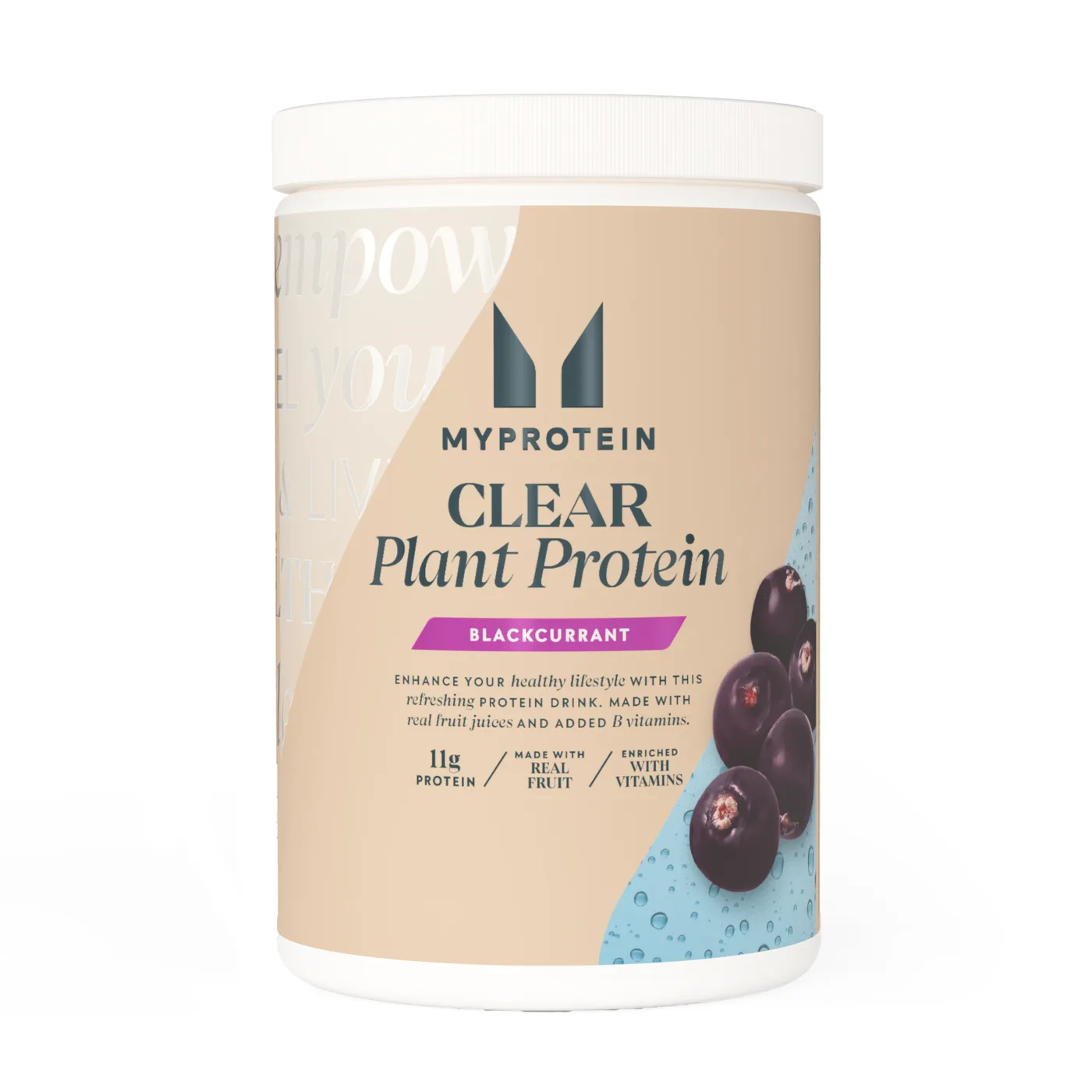 Clear Vegan Protein – 40servings – Blackcurrant