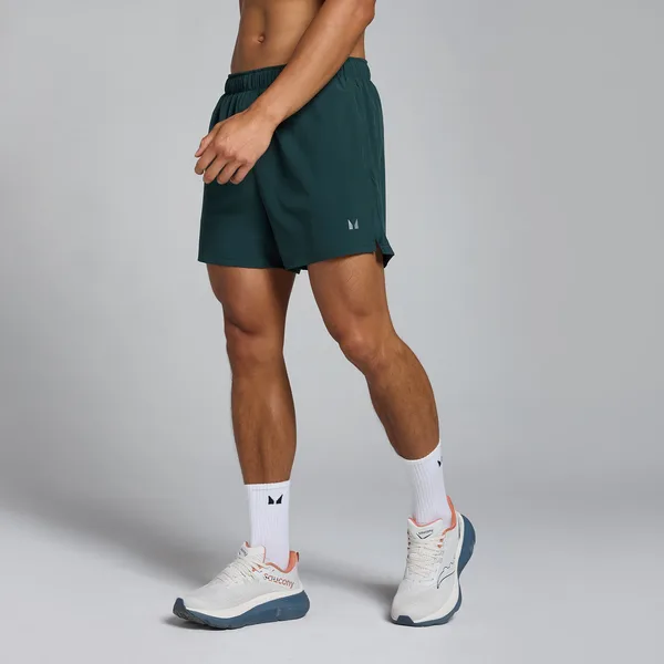 MP Tempo short met binnenbeenlengte van 13 cm voor heren Donkergroen XS