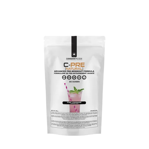 C-PRE Advanced Pre-Workout Formula Natural Pink Lemonade