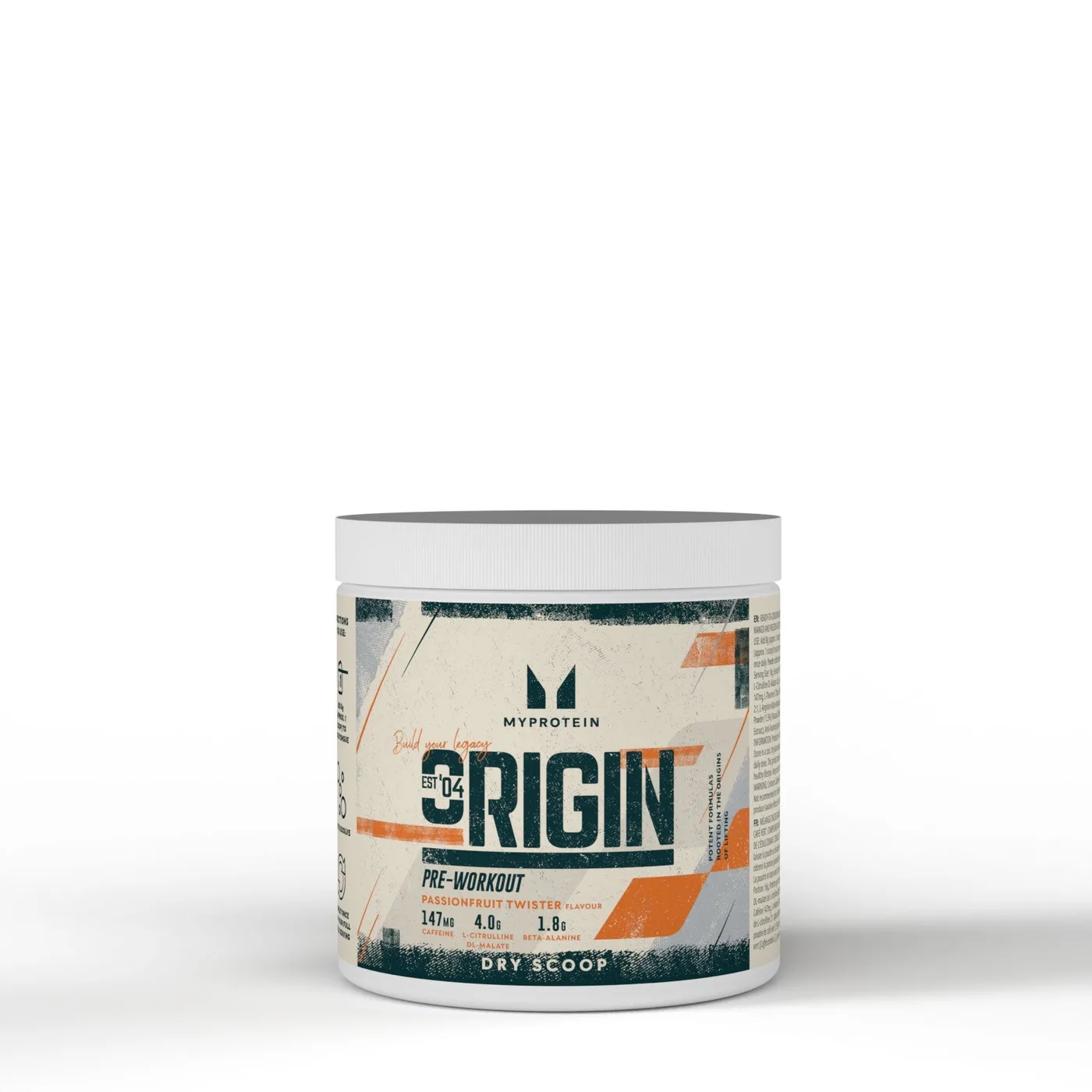 Origin Pre-Workout Dry Scoop Passionfruit Twister 18 servings