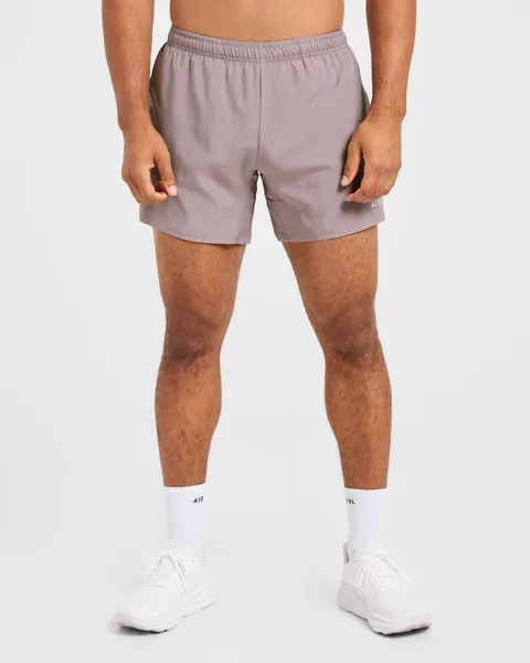Core 5" Shorts Steel Mauve