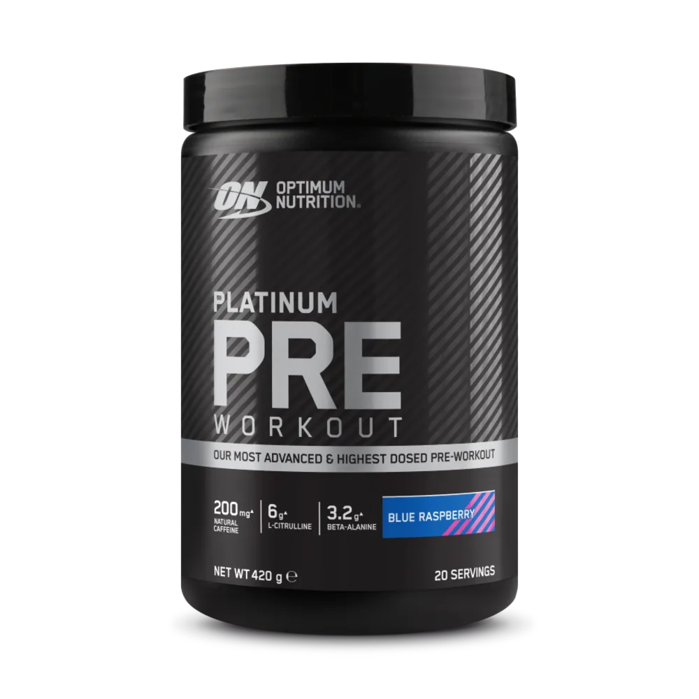 Platinum Pre-Workout Powder Blue