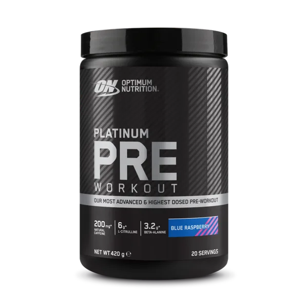 Platinum Pre-Workout Powder Blue