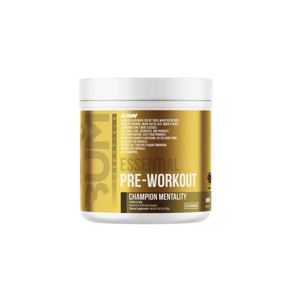 Essential Pre-Workout Champion Mentality