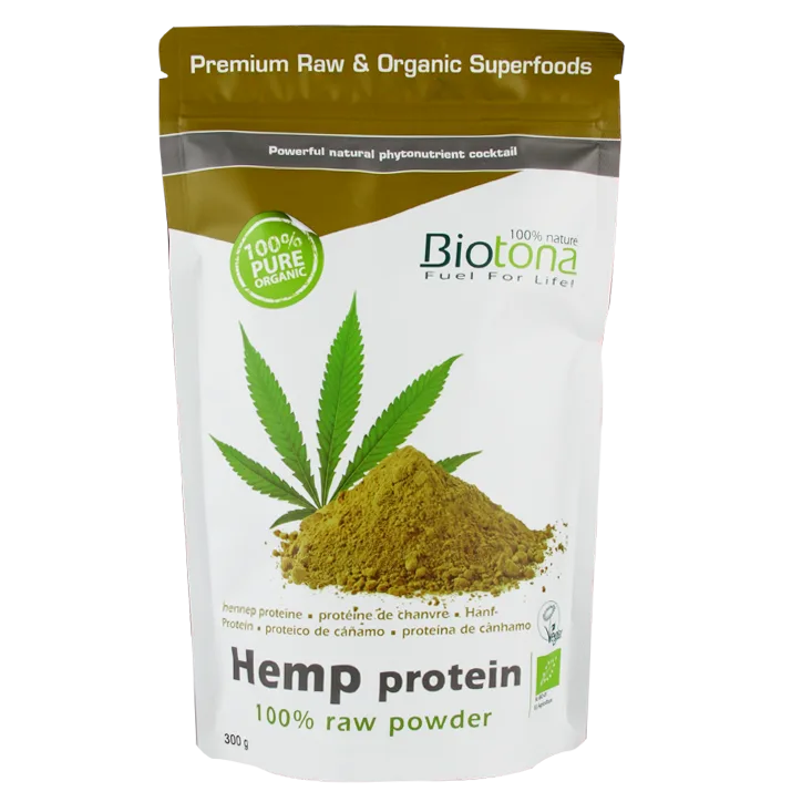 Hemp 100% Raw Protein Powder Bio