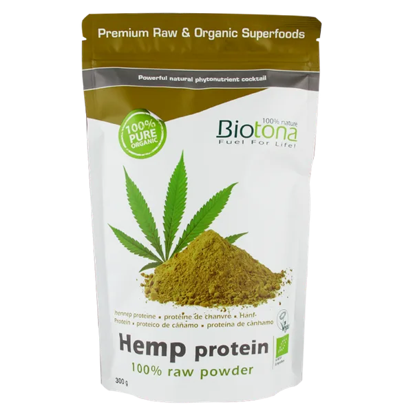 Hemp 100% Raw Protein Powder Bio