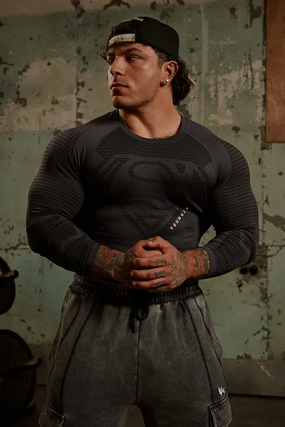 8066 Superman Compression Longsleeves