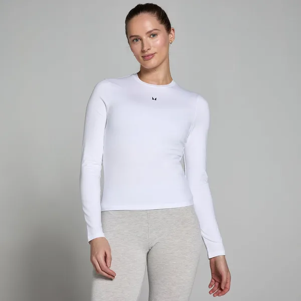 MP Basics T-shirt met nauwsluitende pasvorm en lange mouwen voor dames L