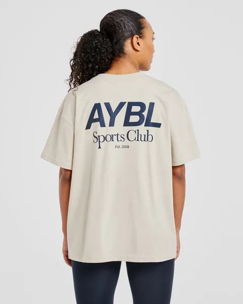 AYBL Sports Club Oversized T Shirt –