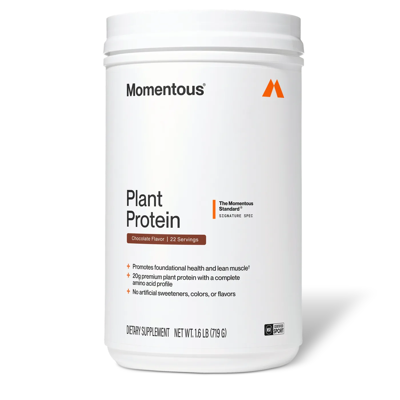 Momentous 100% Plant Protein Powder